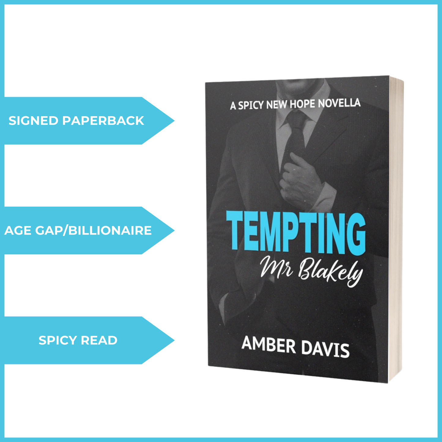 Tempting Mr Blakely - Signed Paperback