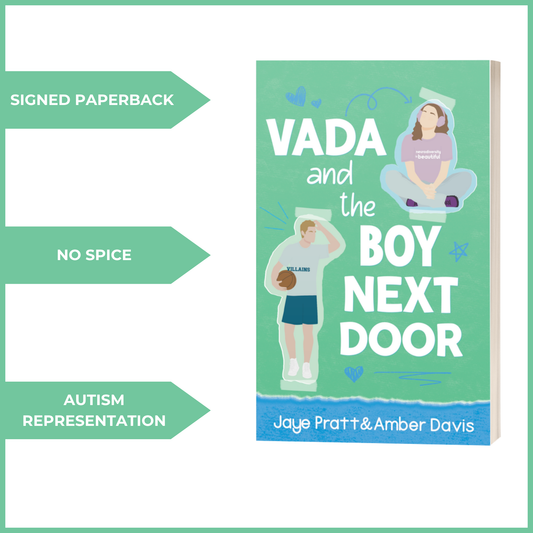 Vada and the boy next door - Signed Paperback