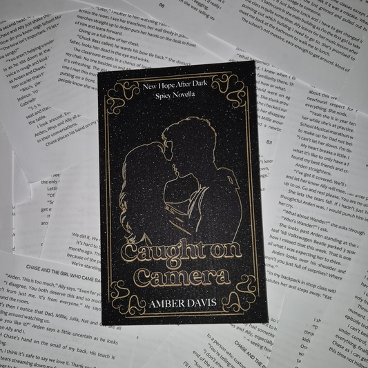 Caught on Camera Glitter - Signed Paperback