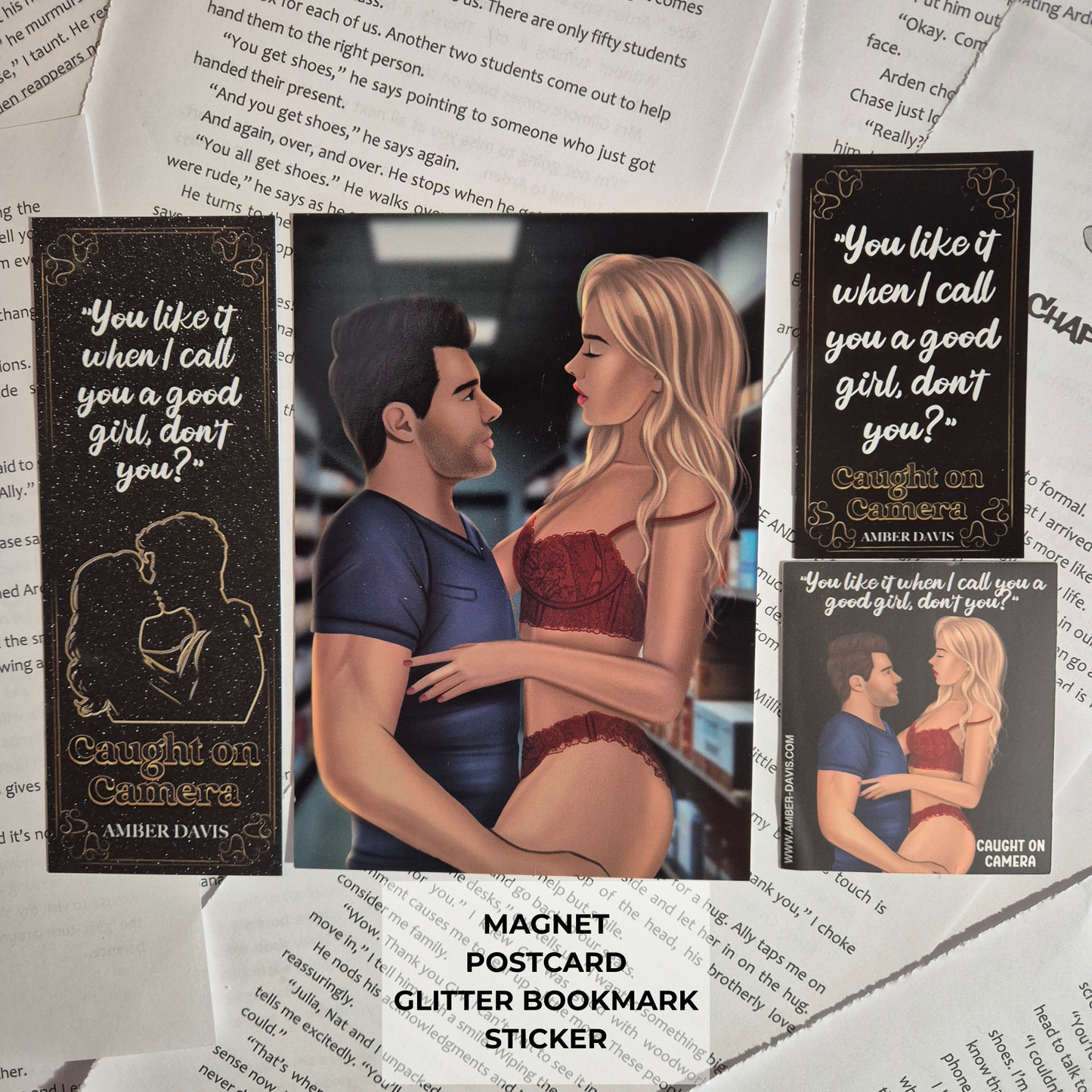 Caught on Camera Glitter - Signed Paperback