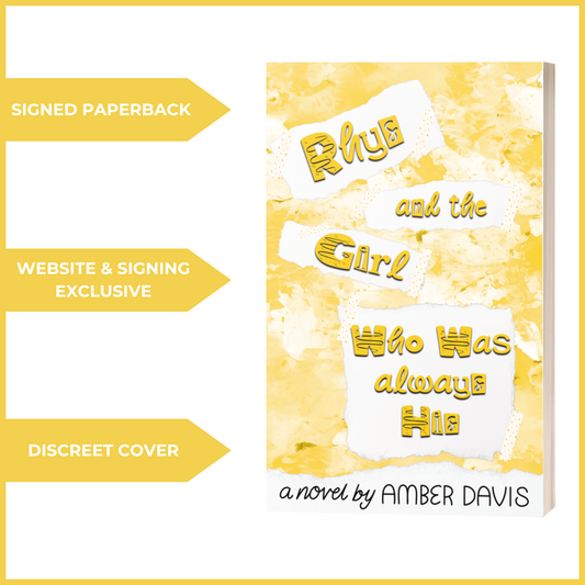 Rhys and the girl who was always his - Alternative Cover - Signed Paperback